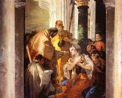 乔瓦尼 巴蒂斯塔 提埃波罗 : The Last Communion of St. Lucy,